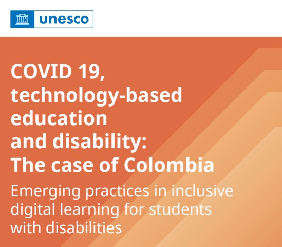 Colombia’s educational sector has distinguished itself through innovative experiences in the past three decades. In recent years, national bodies such as the Ministry of Education and the Ministry of Information Technologies and Communications (MinICT) have launched specific programmes for the inclusion of students and people with disabilities both at formal education in all levels and also as part of a lifelong learning strategy. 
The study describes policies, opportunities and challenges related to the utilization of information and communication technology (ICT) to create more inclusive learning environments in Colombia. It will present and analyse key features of the national policy and few emerging initiatives. In each case, it will review, for each target population, accessible ICT products and services in formal and non-formal educational settings.
