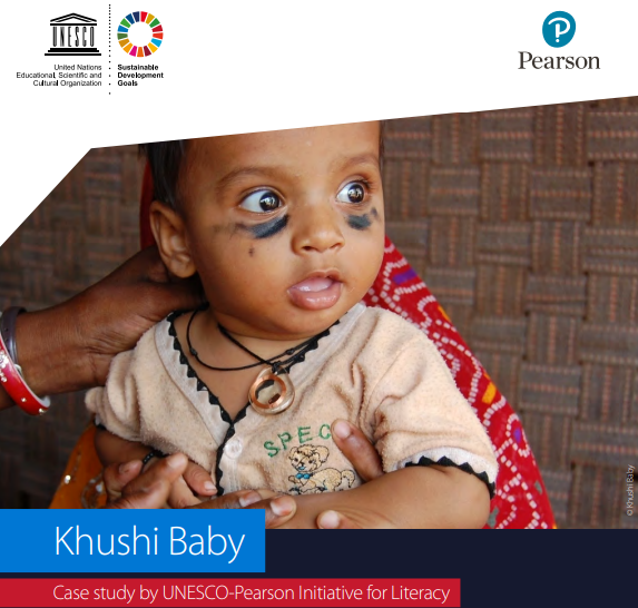 Vaccines are widely accepted as vital for child well-being and survival. However, developing countries generally have a relatively high rate of child mortality, and one contributory factor is their low vaccination rate. India has the world’s highest proportion of deaths of children under 5 from pneumonia and diarrhea, accounting for one in five cases globally. India has reduced overall under-5 mortality, but rural child mortality remains twice that of urban districts. A primary constraint among rural health-care workers is a lack of reliable patient data when conducting clinical consultations. This feeds into a system that makes it difficult to identify where care is needed most, such as in high-risk pregnancies and vaccine needs among community nurses. Khushi Baby (KB) was launched in 2014 in the rural district of Udaipur, Rajasthan as a digital solution for tracking maternal and child health records. The system applies a multi-tier approach targeting government auxiliary nurse midwives (ANMs) through an interactive health-care mobile application, health administrators using a data dashboard for decision-making, and patients wearing the digital health record tracker. A key concept underpinning the design was that it had to work among communities with limited reading and technical literacy skills.
