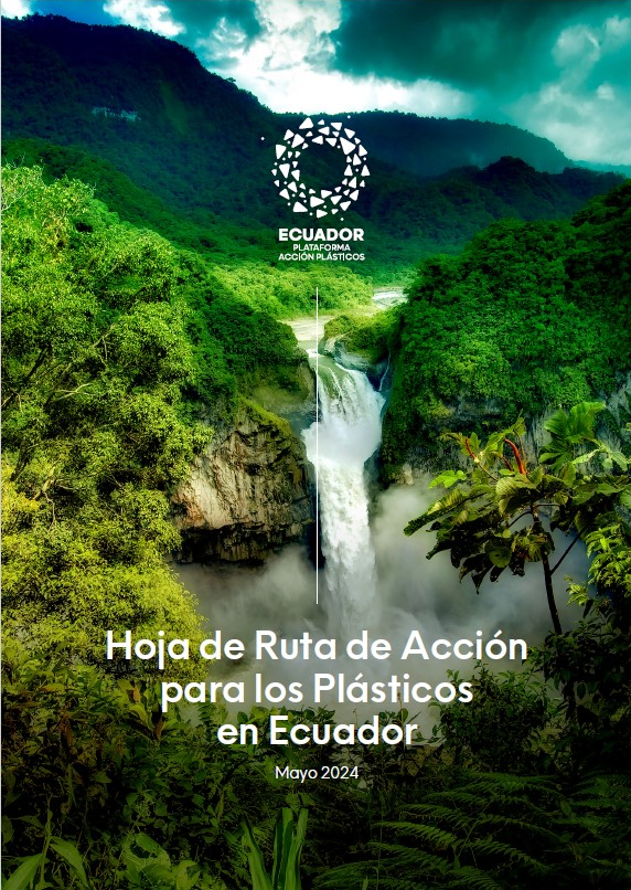 The Ecuador's National Action Roadmap evaluates the country's plastic ecosystem, focusing on plastic waste generation, management, and environmental leakage. It also projects future scenarios up to 2040: a business-as-usual scenario, which predicts continued growth in plastic pollution, and a system-change scenario, which envisions comprehensive and ambitious interventions across the entire plastics value chain. The latter scenario leverages synergies between upstream and downstream measures to enhance the circularity of Ecuador's plastic system, significantly reducing plastic pollution.The roadmap presents concrete actions to reduce plastic waste and improve plastic management in Ecuador, promoting circularity and a just transition considering social, economic, and environmental aspects. Developed with input from diverse stakeholders, including government, industry, recyclers, academia, and civil society, the report serves as a map for stakeholders to work towards a common goal with full transparency on what contributions are needed. Led by a team of experts, it was officially presented at the Ministry of Foreign Affairs in October 2023 and was launched on June 10, 2024.