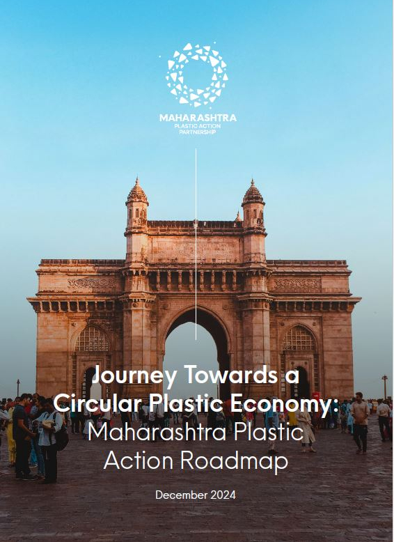 The Maharashtra Plastic Action Roadmap introduces the interventions required in Maharashtra to achieve system change, showing how plastic consumption can be reduced and waste management improved. The system-change scenario was modelled using secondary research, stakeholder feedback and insights obtained from several stakeholders’ consultations.This roadmap lays the foundation for action, setting out strategic interventions that will support Maharashtra in achieving plastics circularity. The interventions cover the five areas of the plastic value chain that were used to model the system change scenario: reduce and substitute, redesign for recycling, collection and sorting, recycling, and safe disposal.The success of these interventions requires action across seven thematic areas which are: policy and regulation, infrastructure development, technology and innovation, financing and incentivization, collaboration and partnership, behaviour transformation and promoting inclusivity.