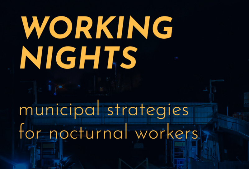 The rise of precarious night work is partly due to the changing nature of the labour economy. This is particularly true for delivery and care workers. This report considers municipal strategies as a means to democratise the night-time economy, these include policy proposals and foundational infrastructures. The report makes two fundamental propositions: it calls for setting up a ‘nocturnal commons’ and argues that a key step to democratise the economy is addressing the precarity of night-time workers.