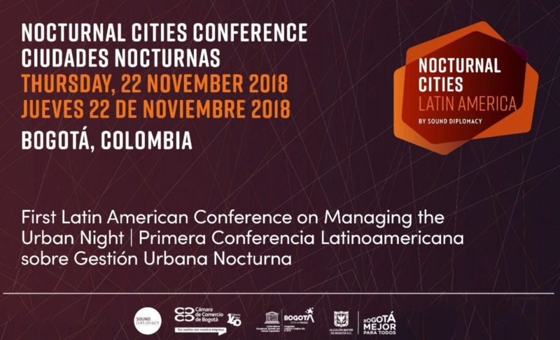 This document aims to summarize the main learnings derived from Ciudades Nocturnas: La Primera Conferencia Latinoamericana sobre Planificación Urbana Nocturna (Night Cities: The First Latin American Conference on Night-time Urban Planning), held on November 22, 2018, in Bogotá, Colombia. The study of nocturnity (translated from nocturnidad in Spanish) is an emerging field. Globally, an increasing number of cities are exploring mechanisms to enhance conviviality and productivity in nocturnal spaces and to harness them as platforms for positive transformation.Nevertheless, managing nocturnity is not about finding a single magic formula. Each city has its own history and unique nocturnal vocation, and its strategy must be equally distinctive, grounded in the needs and expectations of its citizens. This is not always an easy task: noise, violence, inequality, and informality are just some of the challenges associated with urban nightlife, particularly in Latin America.