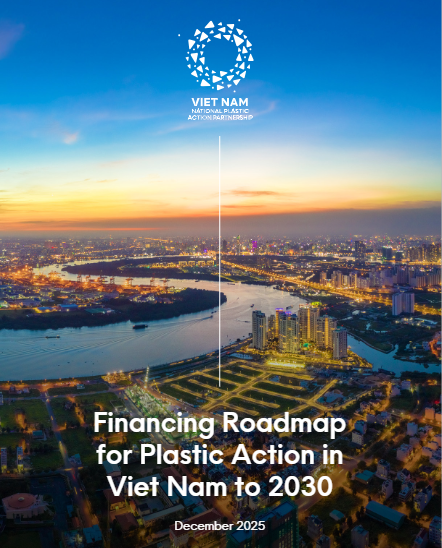 The Viet Nam Financing Roadmap for Plastic Action assesses the country’s financing landscape across the plastic value chain, estimating the investment required to achieve national targets for reducing plastic pollution by 2030. Building on the Viet Nam Plastic Action Assessment and Roadmap Considerations, this roadmap uses a system-change approach. The analysis quantifies financing needs and gaps across upstream and downstream interventions and sets out priority financing mechanisms, policy levers, and investment pathways to mobilize capital for a circular plastics economy.