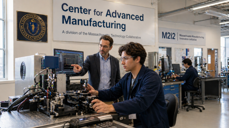 Context: New England's industrial base is concentrated in defense supply chains, aerospace and precision manufacturing, sectors experiencing rapid technological change and talent challenges; the supply of graduates from technical programs is increasingly insufficient and the skillsets of incumbent workers are lagging industry requirements. New England is characterized by smaller, specialized manufacturers with limited capacity to design or fund workforce programs. The region needed a coordinating mechanism that could connect government, education, and industry into a functioning system.&nbsp;&nbsp;&nbsp;Approach: The Center for Advanced Manufacturing (CAM), a division of the Massachusetts Technology Collaborative (MassTech), focuses on fostering a connected manufacturing ecosystem and supporting the state’s industrial base. Through the Massachusetts Manufacturing Accelerate Program (MMAP), CAM issues capital equipment grants to small- and mid-sized manufacturers, conditioning that funding on engagement with technical assistance providers who establish a business case, assess workforce implications and identify training before acquisition. This addresses the common failure mode in which technology is purchased but not fully deployed. Partner nonprofits such as the Berkshire Innovation Center (BIC) and the Massachusetts Manufacturing Extension Partnership (MassMEP) provide expert guidance, providing companies with an outside perspective on how to modernize their operations and set their workforce up for success. Through the Massachusetts Manufacturing Innovation Initiative (M2I2), CAM also invests in collaborations between academic research institutions and startups, providing funding for projects that move products towards commercialization and equipment that community college and university students can be trained on. Finally, curriculum alignment is anchored to validated industry frameworks; CAM works with Manufacturing USA institutes and manufacturers statewide, to identify core competency standards that have become a shared reference point for colleges building new programs and updating existing programs.&nbsp;&nbsp;Results: Community colleges across Massachusetts are incorporating AI, robotics, automation and model-based definition into curricula in response to employer demand signals. Apprenticeship programs historically underutilized in the region are expanding, with Massachusetts receiving dedicated funding to scale these pathways. Most significantly, pairing capital equipment grants with workforce development support has begun to shift the unit of intervention from choosing between technology investment and talent development to a system that incorporates talent upscaling and development to improve business strategic alignment. The scale of CAM’s investment portfolio reinforces these systemic gains. To date (April 2026), &nbsp;Through M2I2, CAM has funded 100 projects, invested over $100 million in Massachusetts organizations and leveraged more than $370 million from other sources, supporting more than 100 new products, assisting over 400 entrepreneurs, training more than 1,000 students and workers and creating over 1,000 jobs. Through MMAP, CAM has made 128 awards totaling $22.3 million in capital equipment grants, attracted $55.7 million in committed matching funds and supported the creation of over 800 new advanced manufacturing jobs.