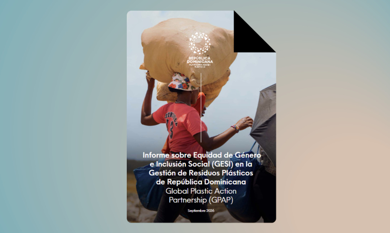 The Dominican Republic Gender Equity and Social Inclusion (GESI) Analysis examines the roles, experiences, challenges and opportunities of women, informal sector workers, coastal and rural communities, and other historically excluded groups across the plastics value chain. It also outlines actions to support a more inclusive transition to a circular economy.