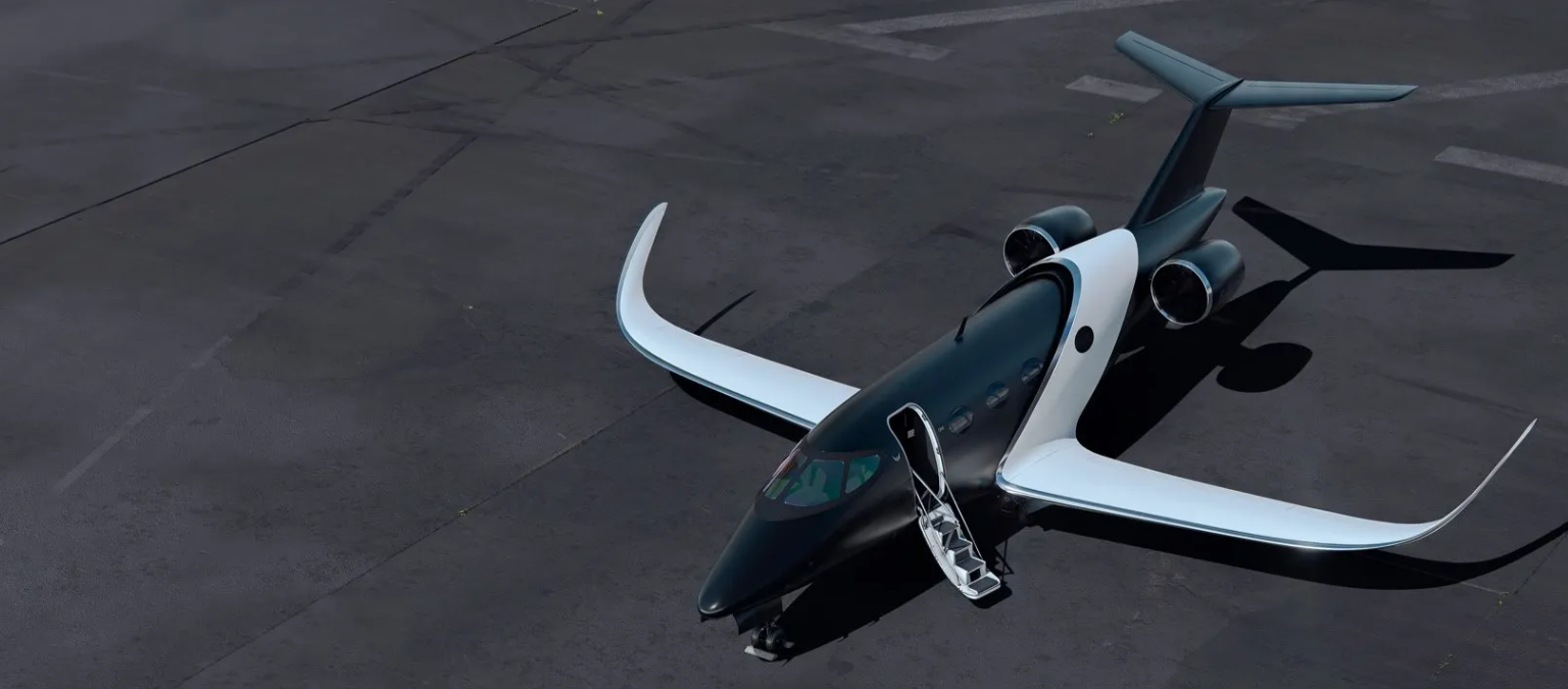 Electric business aircraft designed for hydrogen propulsion