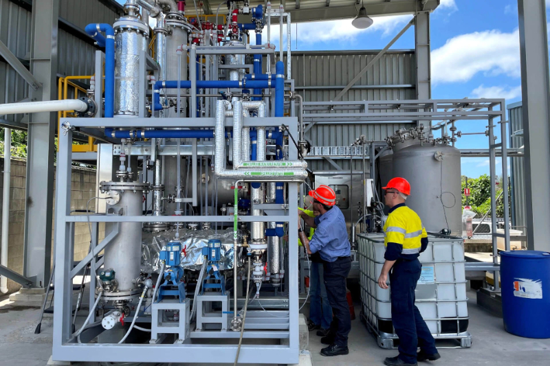 Mercurius Rising Demonstration Plant