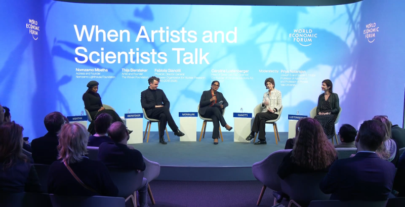 When Artists and Scientists Talk