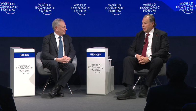 Conversation between David Sacks and Marc Benioff